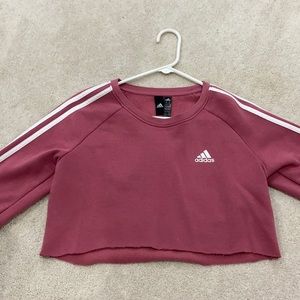 CROPPED ADIDAS CREWNECK